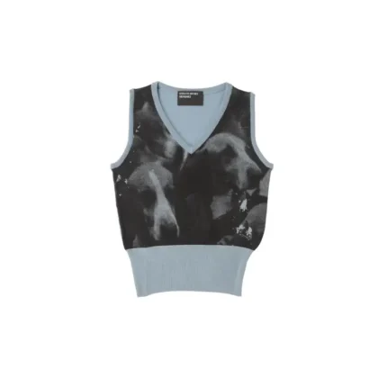 ERD Dog V Neck Vest Sweater 1.webp