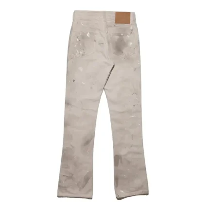 ERD Flare Paint White Jeans 4.webp