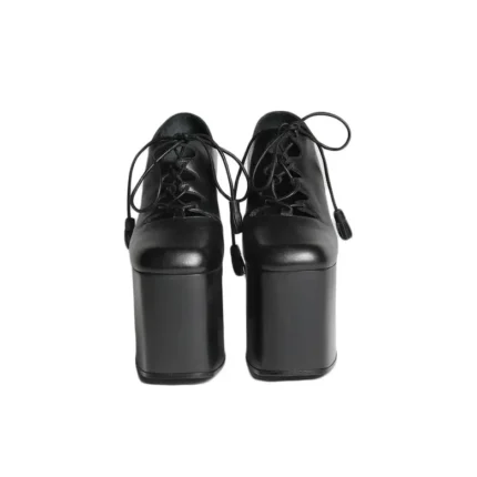 ERD Hollow Cross Lace up Platforms 3.webp