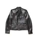 ERD Western Perfect Leather Blazer Black 1.webp