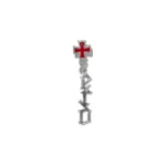 Erd Cross Earring With Enamel 1.webp