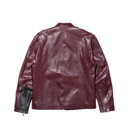 Erd Side B Leather Jacket Plum 4.webp